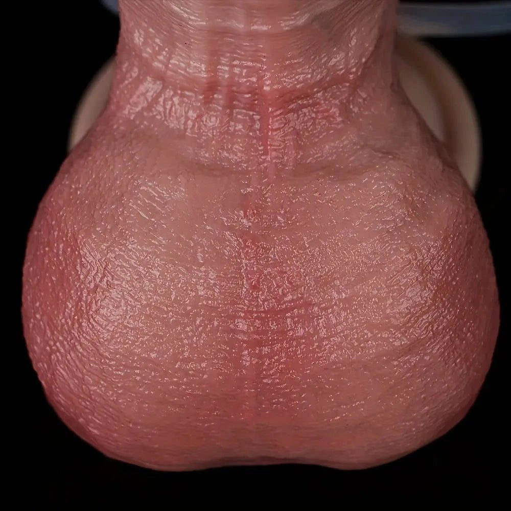 Flesh-tone anal water spray dildo, photo 8