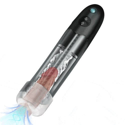 Black vacuum penis pump, photo 1