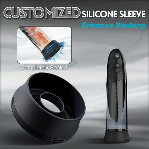Black vacuum penis pump, photo 3