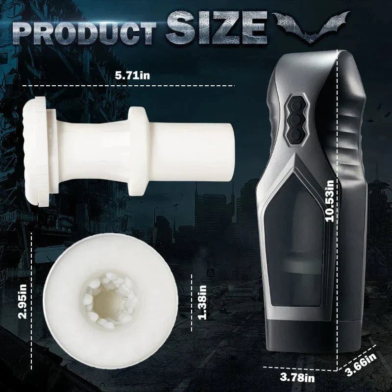 Black waterproof male masturbator, photo 5