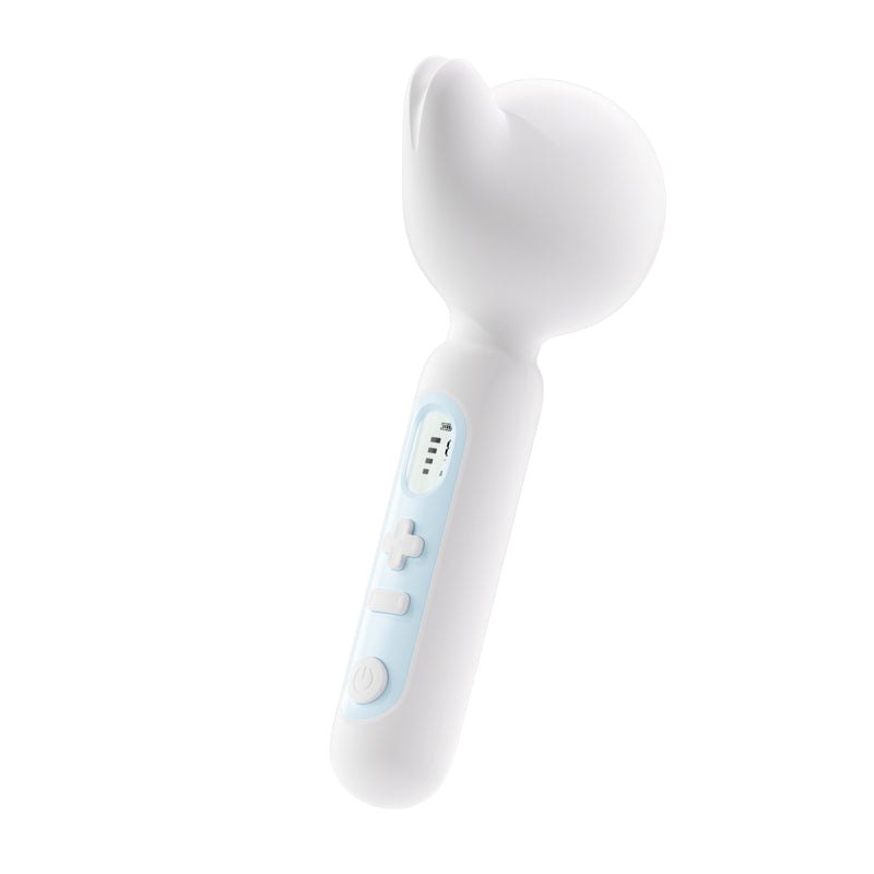 White wave textured 58mm wand massager, photo 1