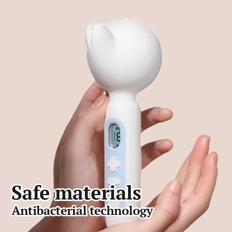White wave textured 58mm wand massager, photo 3