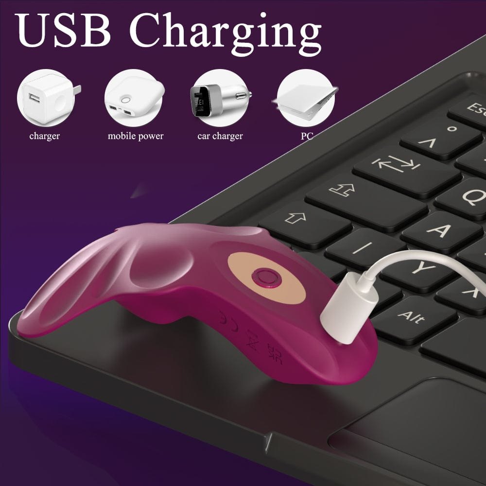 Wearable butterfly vibrating egg with remote control, photo 3