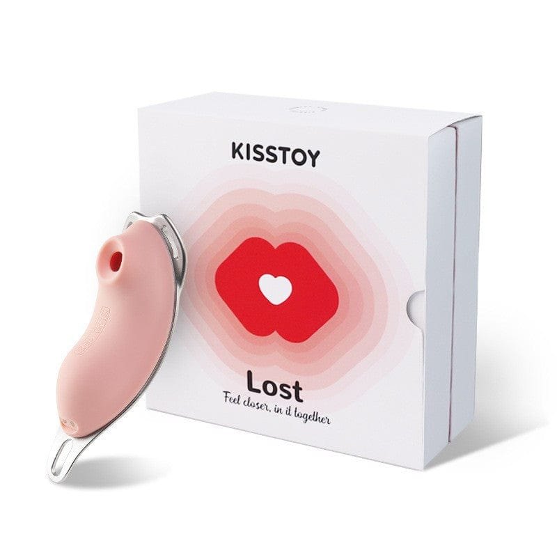 Peach pink wearable clitoral suction vibrator, photo 2