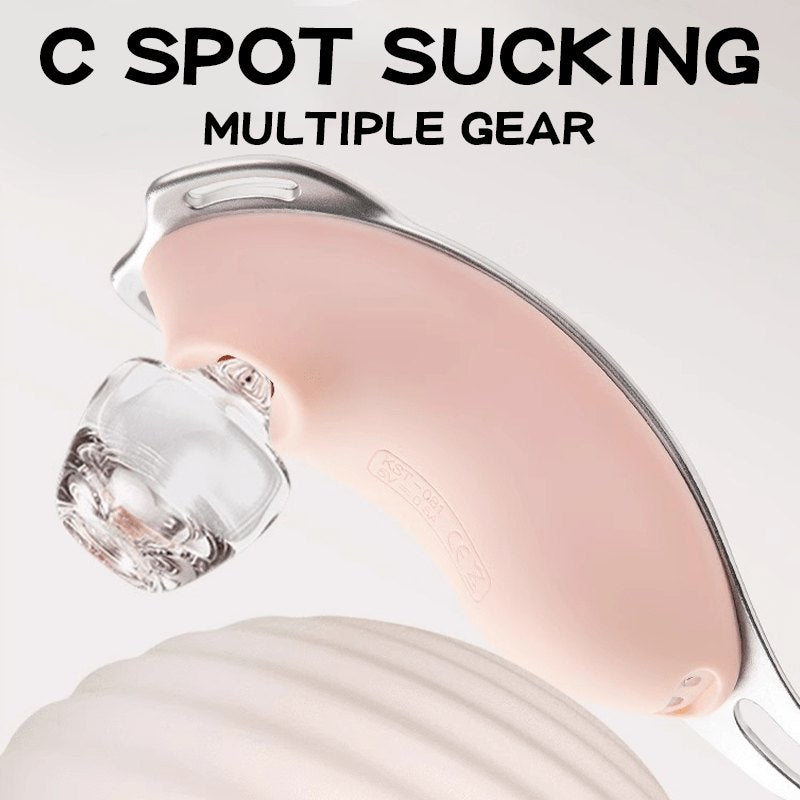 Peach pink wearable clitoral suction vibrator, photo 7
