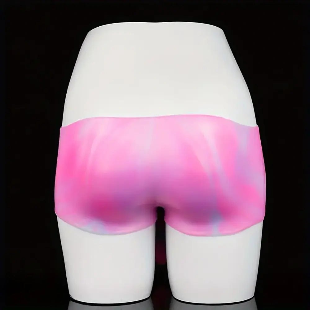 Colorful silicone dog knot wearable panty dildo, photo 11