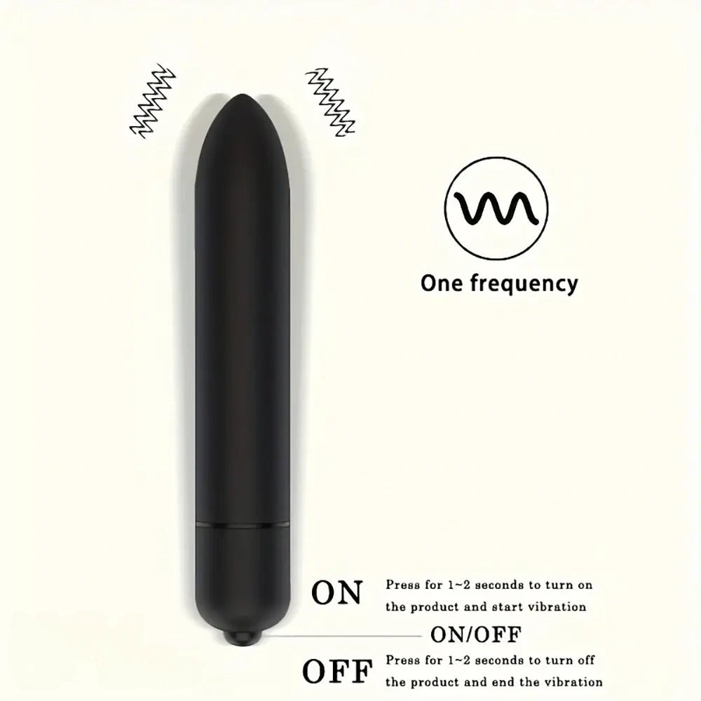 Black PVC finger sleeve clitoral stimulator with bullet, photo 5
