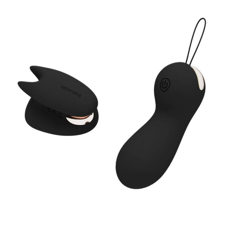 Black wearable heating clit stimulator