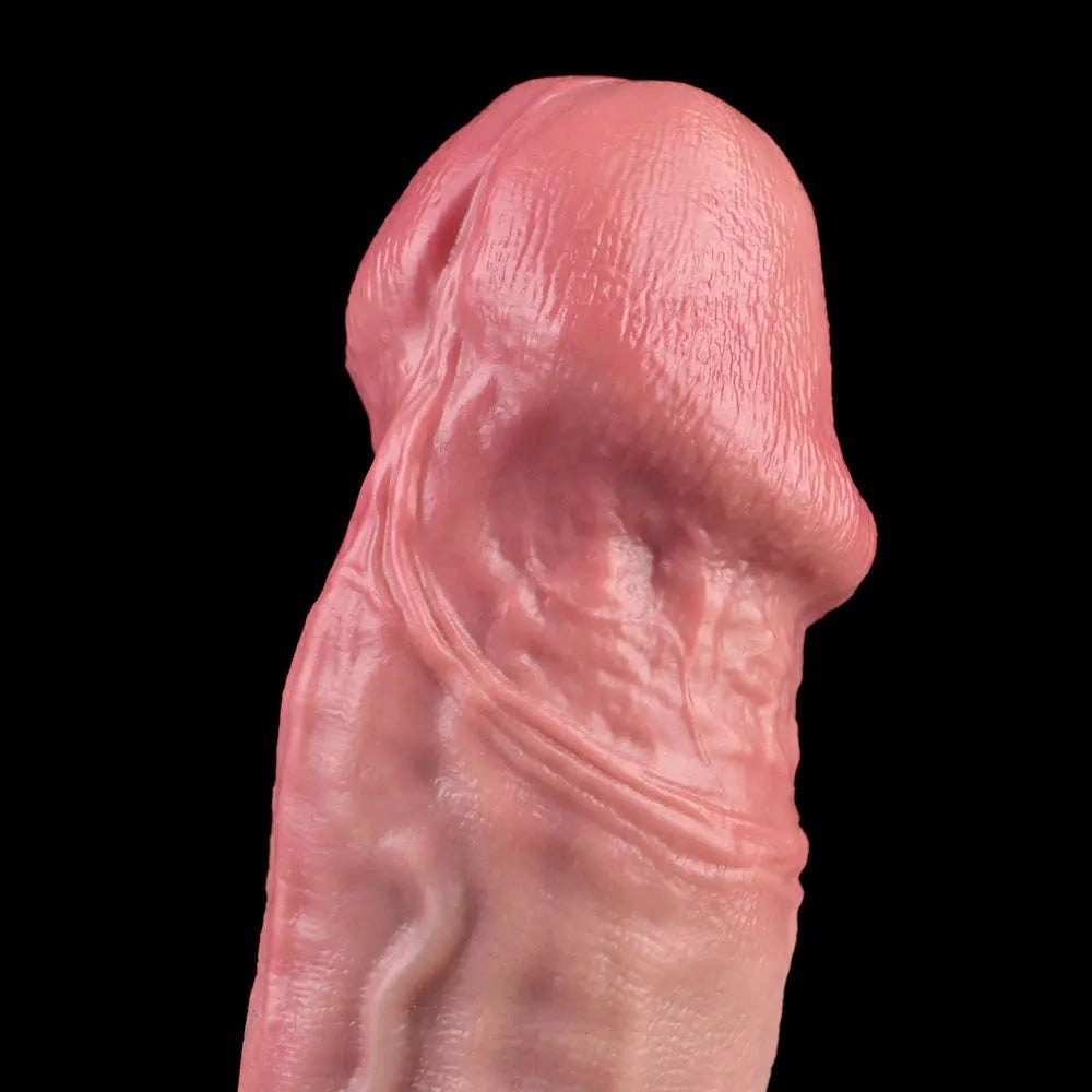Flesh-tone wearable hollow dildo sleeve, photo 8
