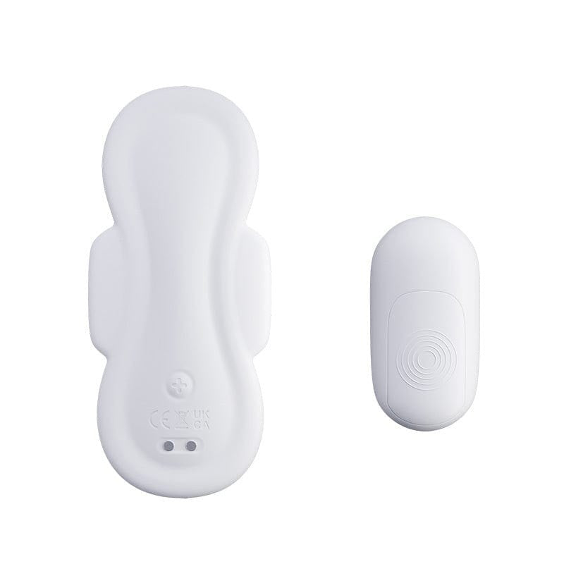 White and pink wearable panty vibrator, photo 9