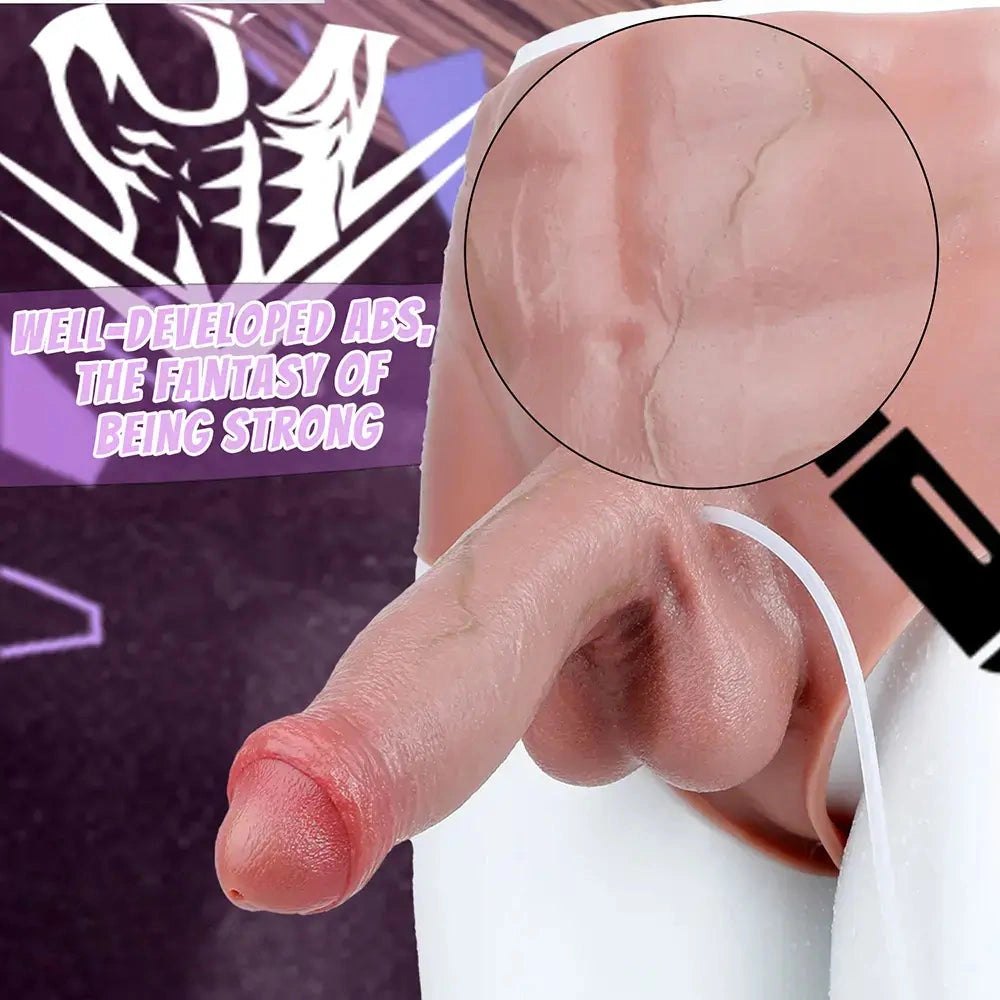 Flesh tone silicone wearable panty dildo, photo 10