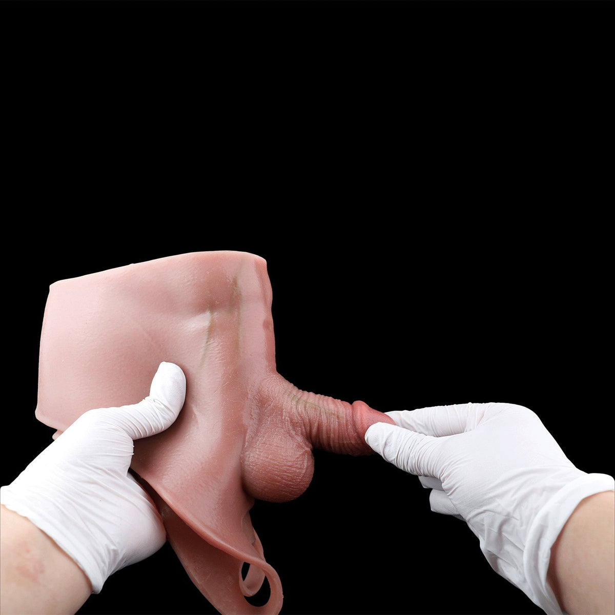 Flesh-tone wearable panty with hollow sheath, photo 6