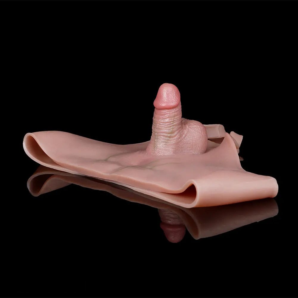 Flesh-tone wearable panty with hollow sheath, photo 8