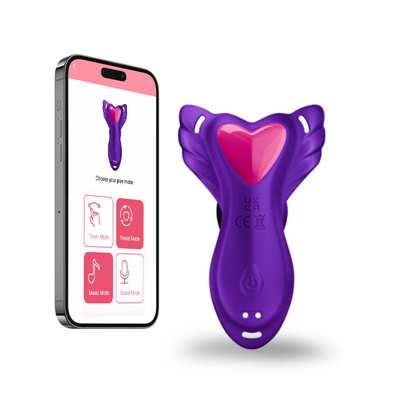 Wearable panty vibrator with insertable arm, photo 1