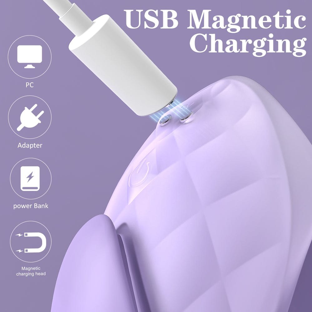 Purple wearable egg vibrator, photo 3