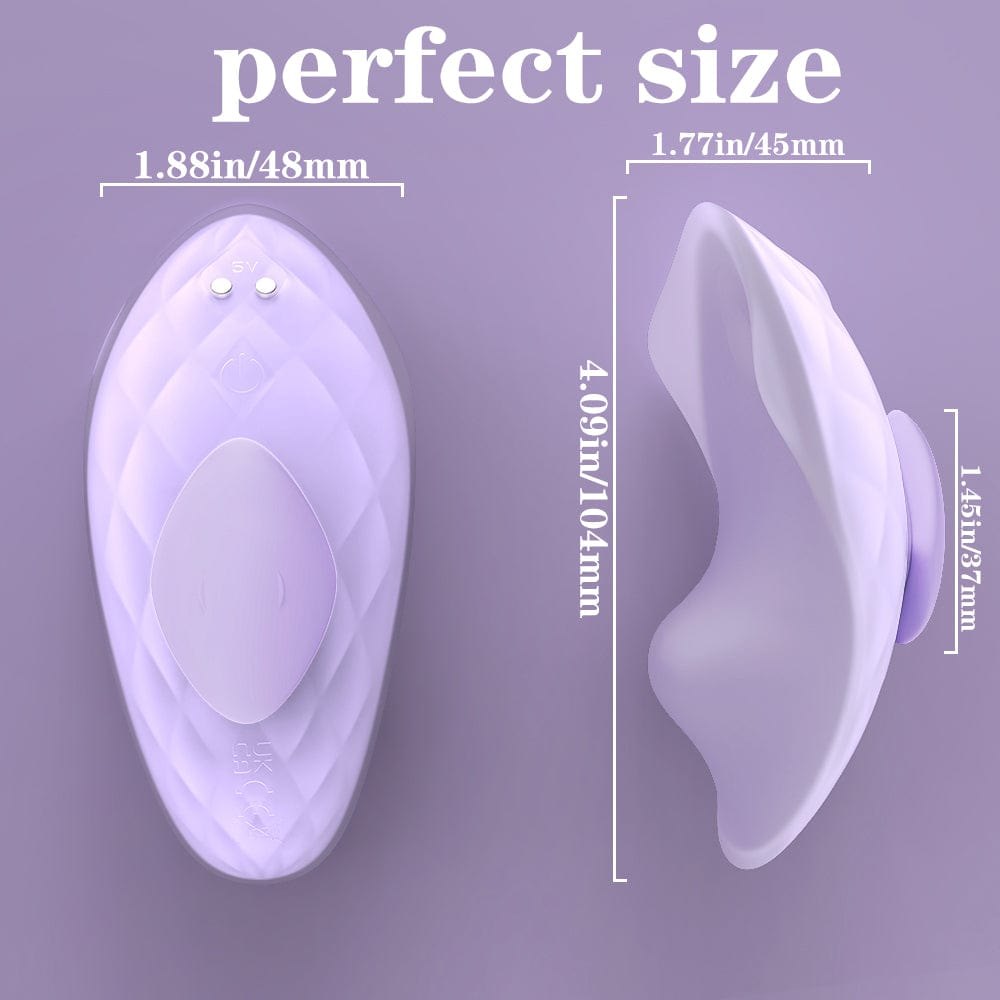 Purple wearable egg vibrator, photo 6