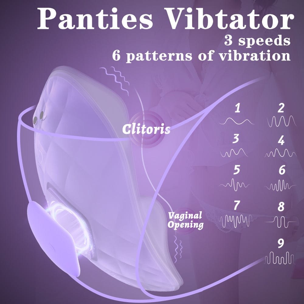 Purple wearable egg vibrator, photo 7