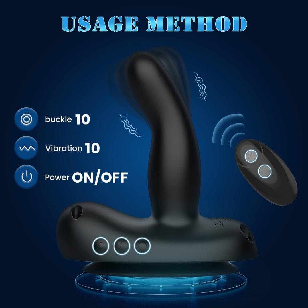 Black wearable saddle g-spot vibrator, photo 6
