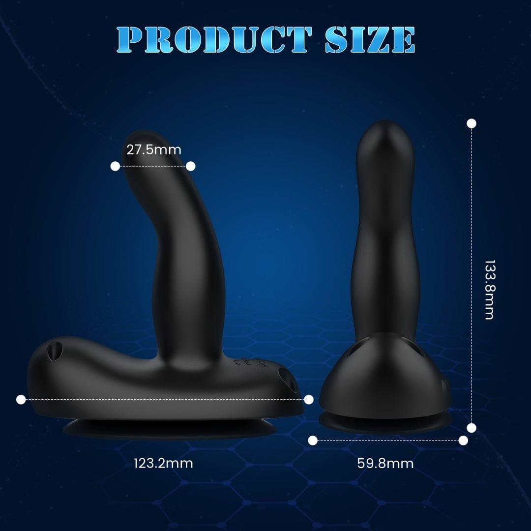 Black wearable saddle g-spot vibrator, photo 8