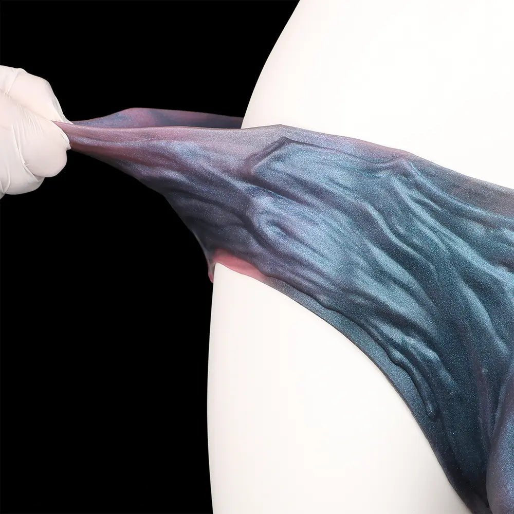 Multicolor wearable silicone strap-on dildo, photo 5