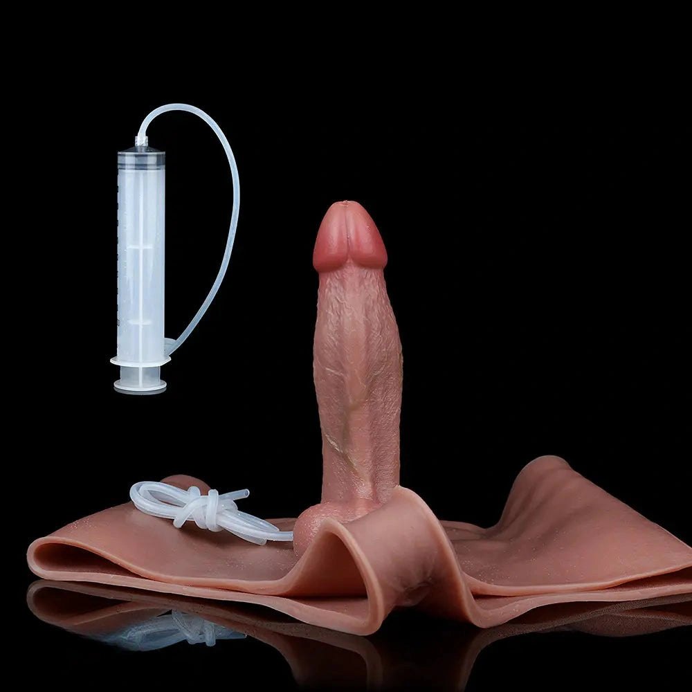 Flesh wearable squirting dildo, photo 12