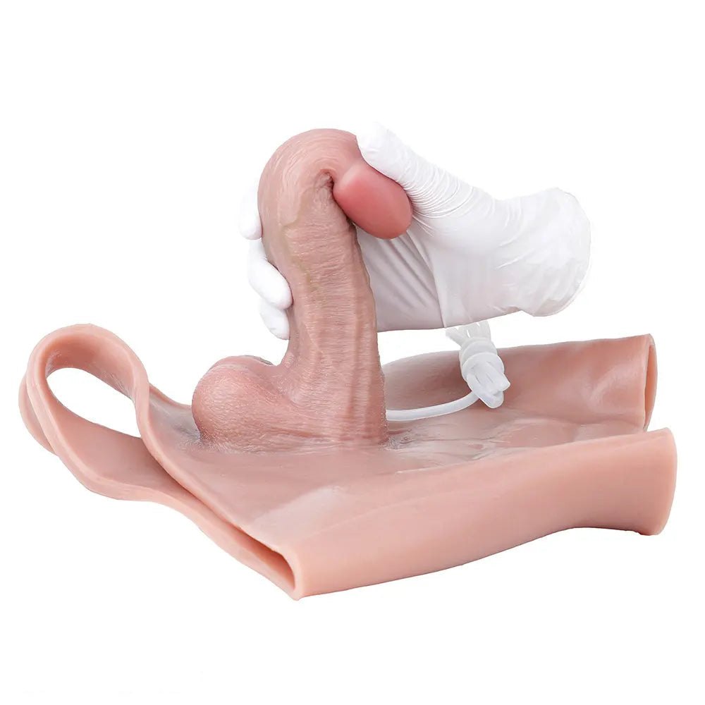 Flesh wearable squirting dildo, photo 15