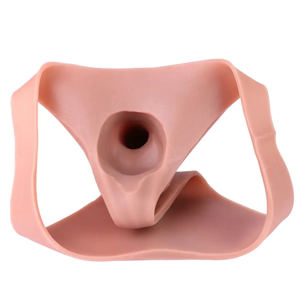 Flesh tone wearable strap-on dildo, photo 8