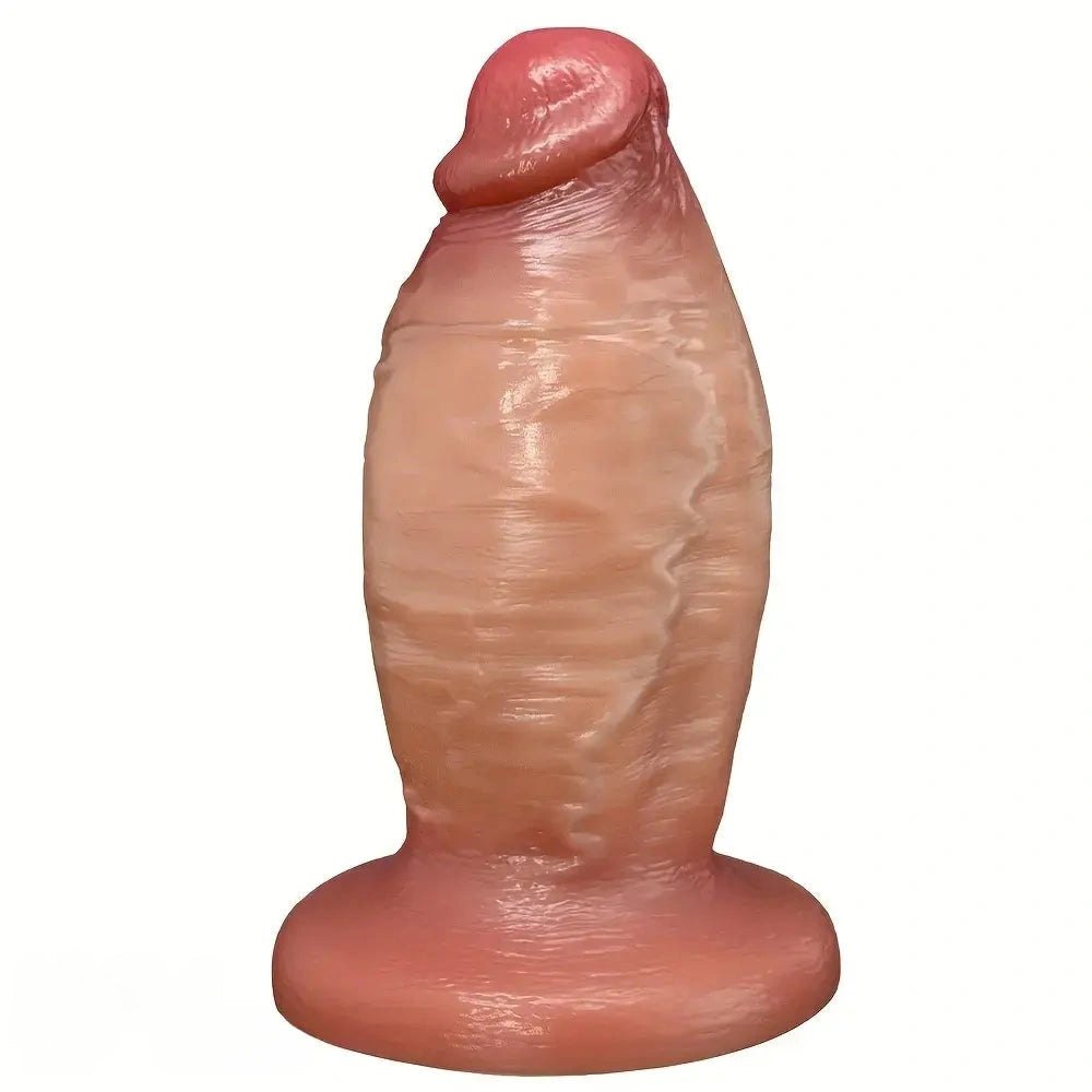 Flesh tone silicone strap-on harness dildo, photo 4
