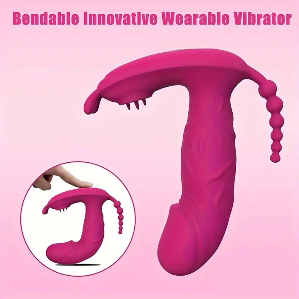 Wearable rabbit-style tapping vibrator, photo 3