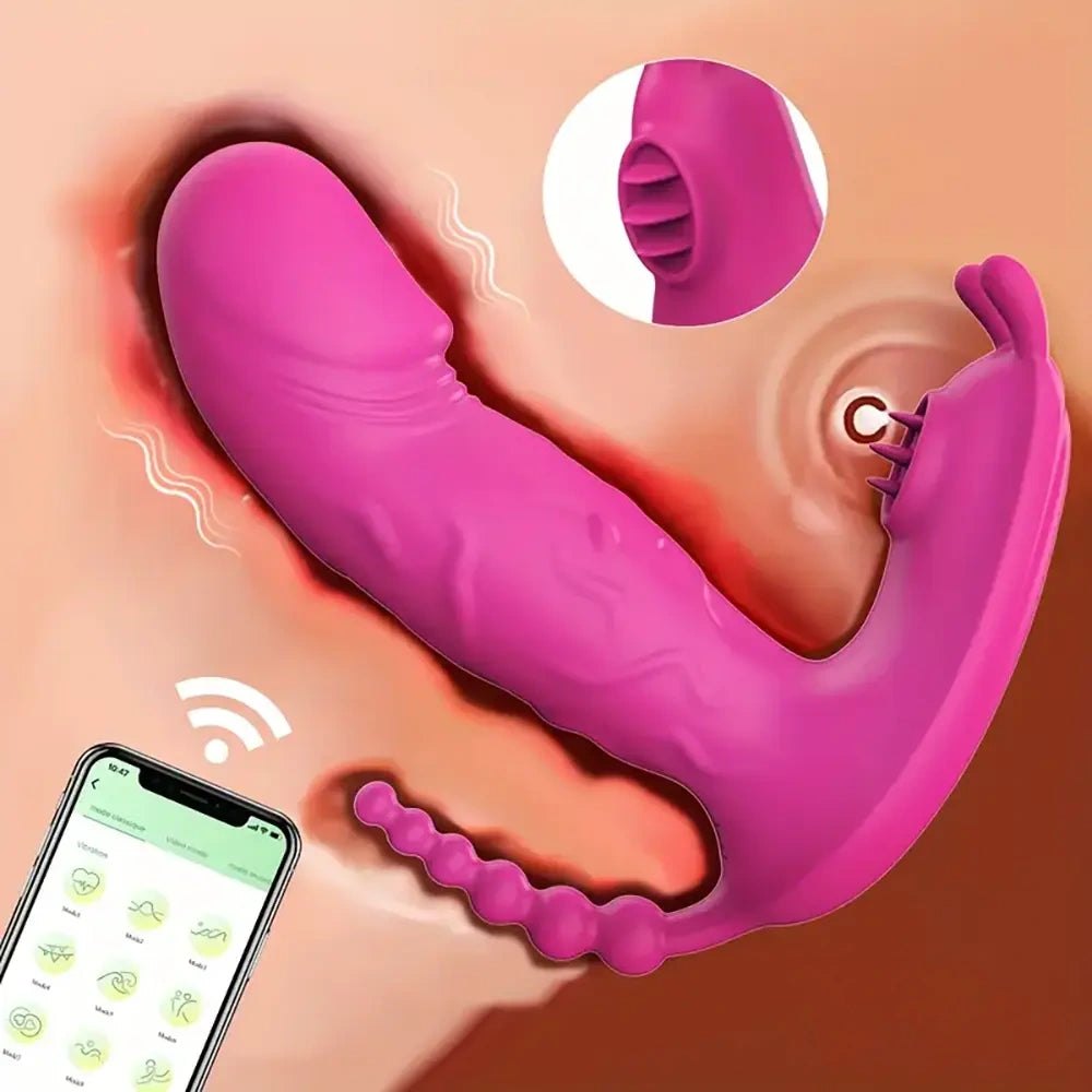 Wearable rabbit-style tapping vibrator, photo 6