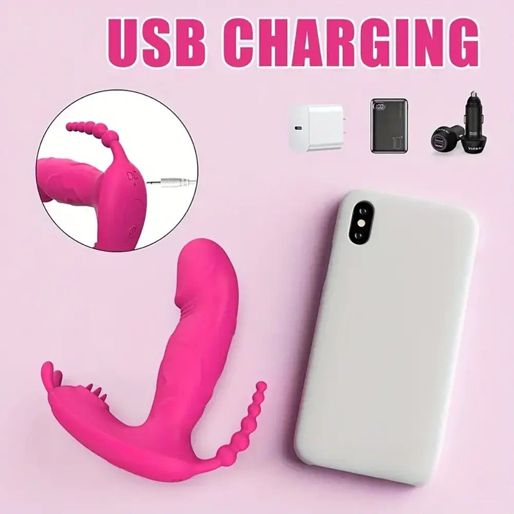 Wearable rabbit-style tapping vibrator, photo 8