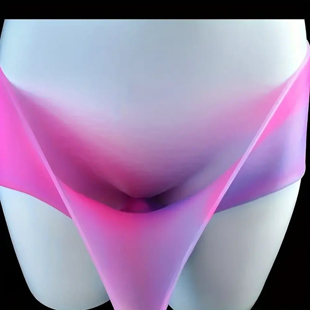 Colorful wearable strap-on dildo pants, photo 8