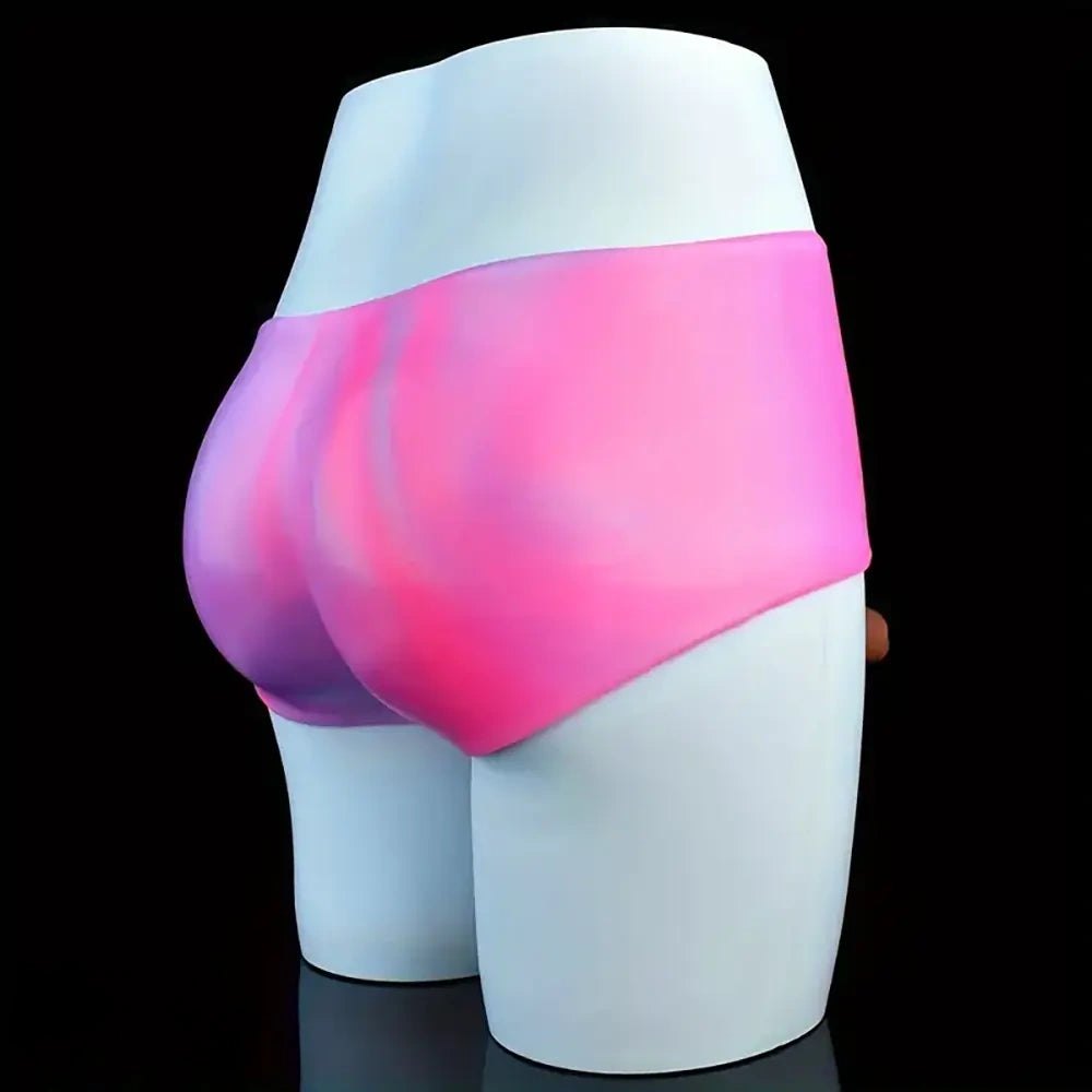 Colorful wearable strap-on dildo pants, photo 9