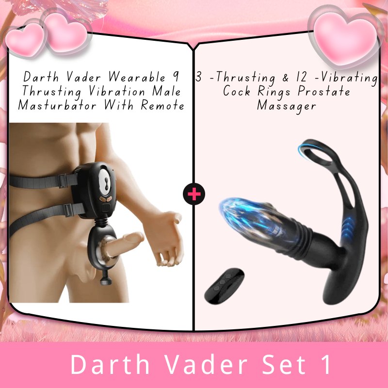 Black wearable vibrating thrusting strap-on, photo 10