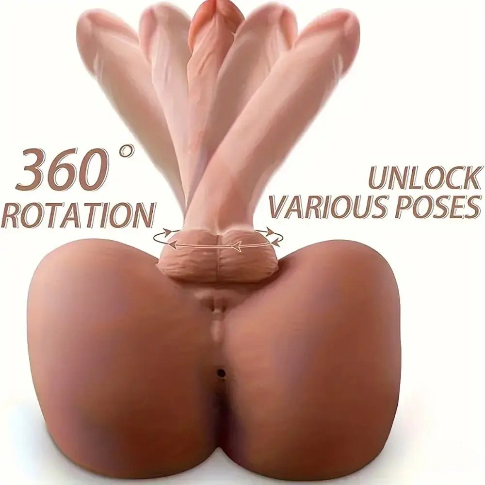 Flesh tone weighted male torso doll, photo 3