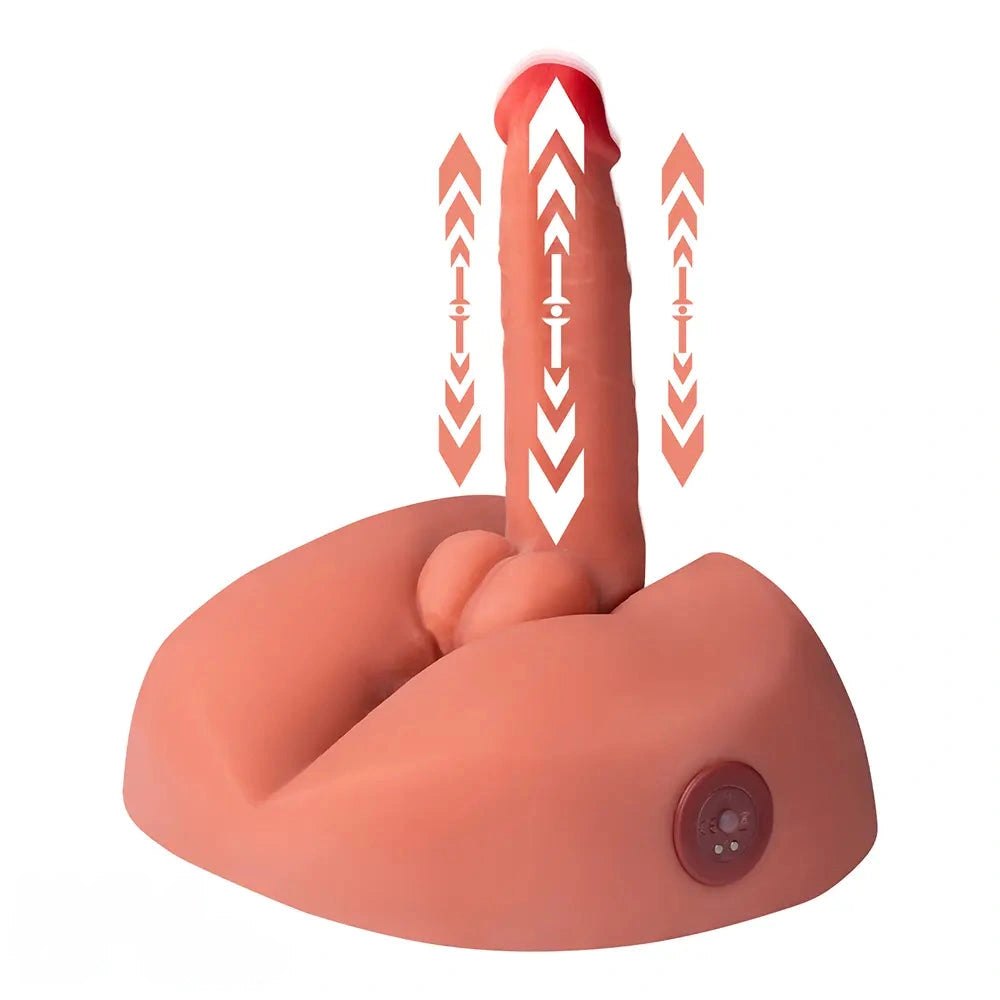 Flesh tone weighted realistic dildo, photo 10
