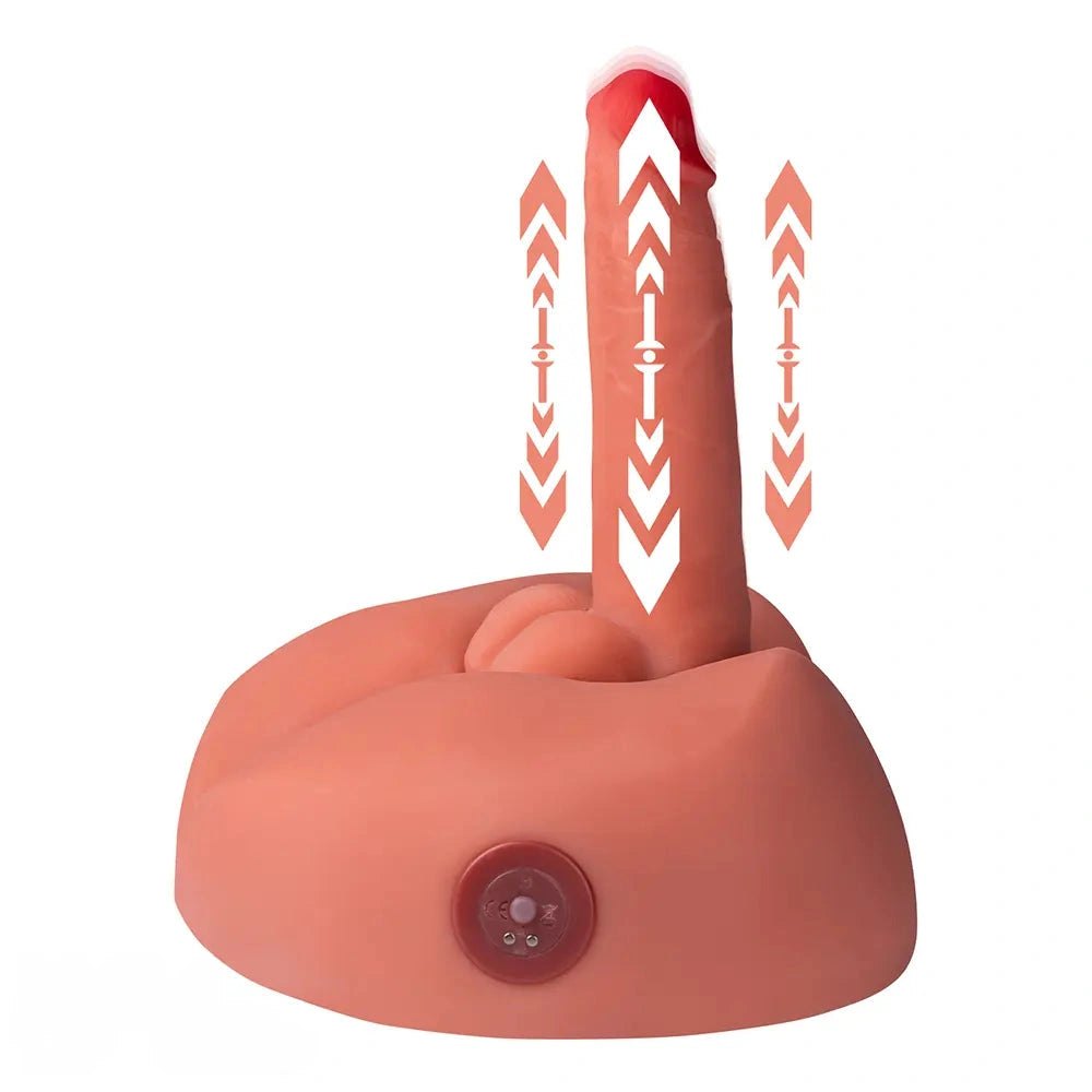 Flesh tone weighted realistic dildo, photo 11