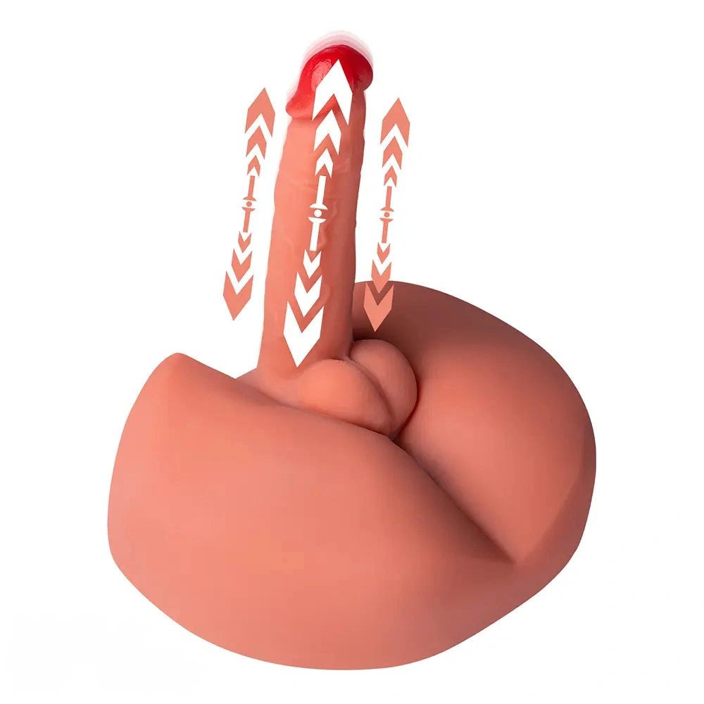 Flesh tone weighted realistic dildo, photo 12