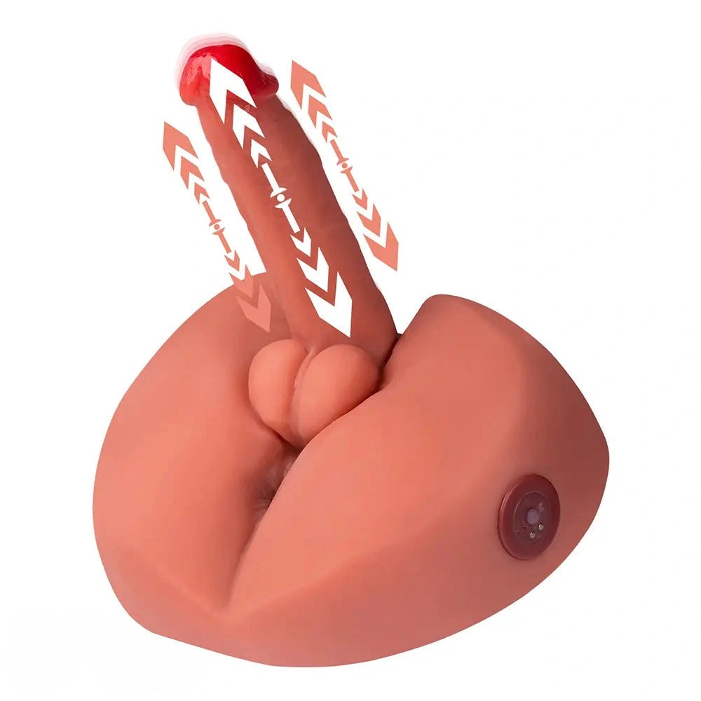 Flesh tone weighted realistic dildo, photo 14