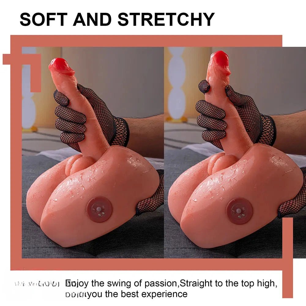 Flesh tone weighted realistic dildo, photo 5