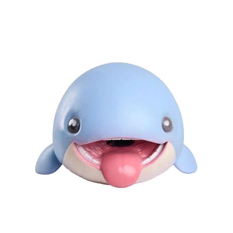 Pastel blue whale onahole masturbator, photo 1