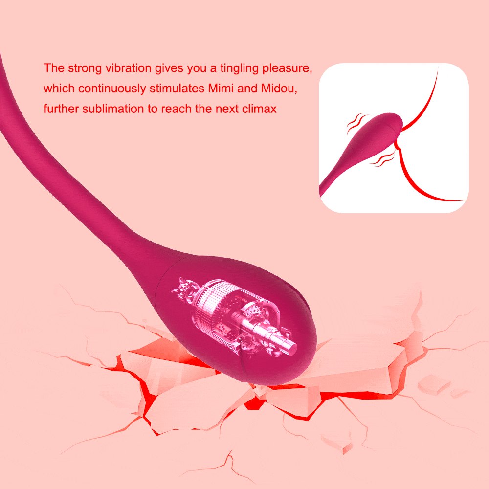 Rose shaped silicone g-spot vibrator, photo 4