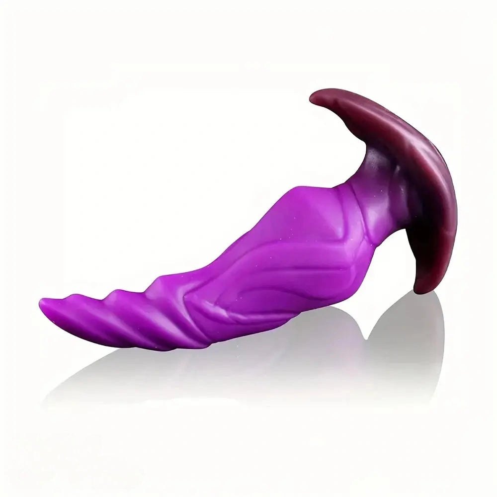 Purple wide base butt plug, photo 3