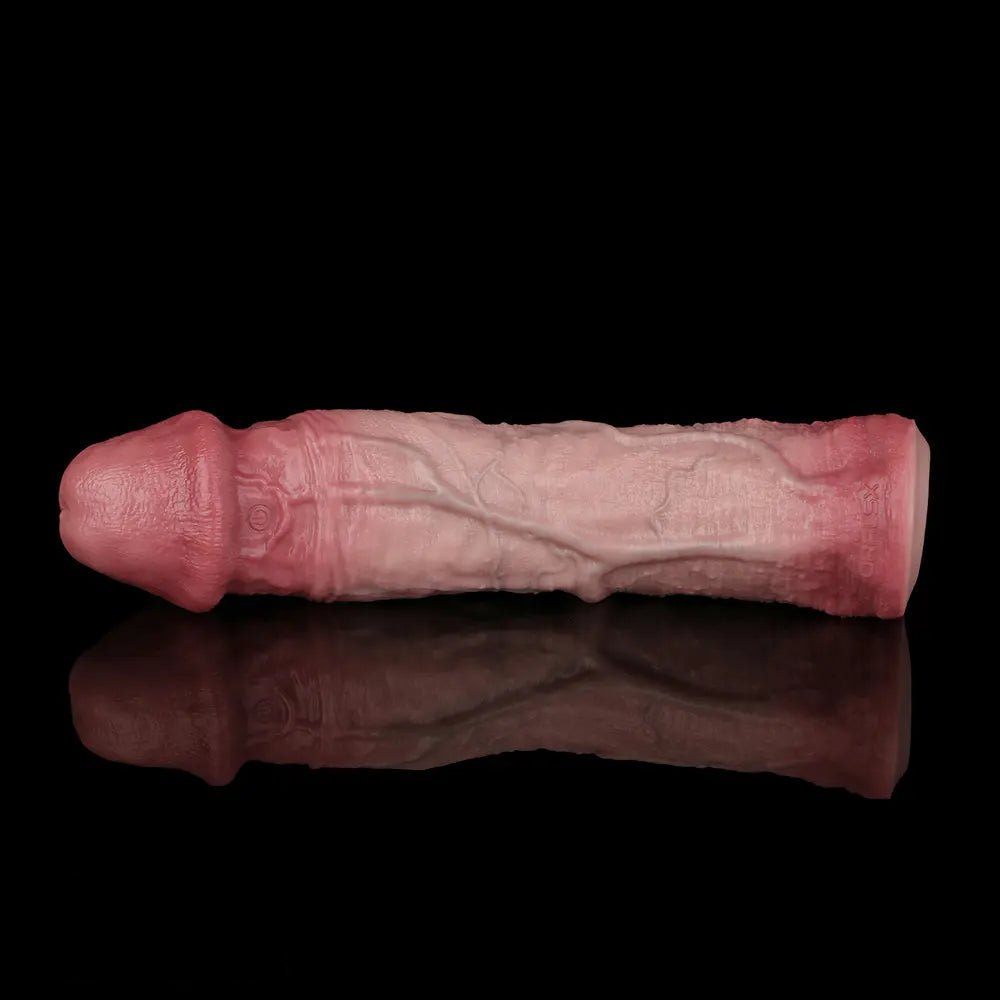 Flesh wide hollow silicone sleeve extender, photo 15