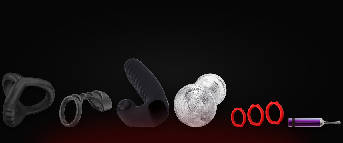 WildNightX Men's Lineup: performance rings, trainer and toys for men