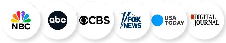 As seen on NBC, ABC, CBS, Fox News, USA Today, Digital Journal