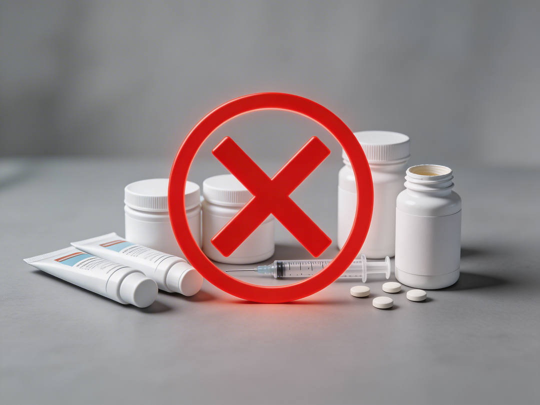 Pills and lubricants crossed out - why medication alone does not fix the angle problem