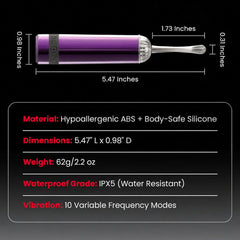 Pulse Pinpoint Wand Vibrator - product photo 5 - WildNightX 5