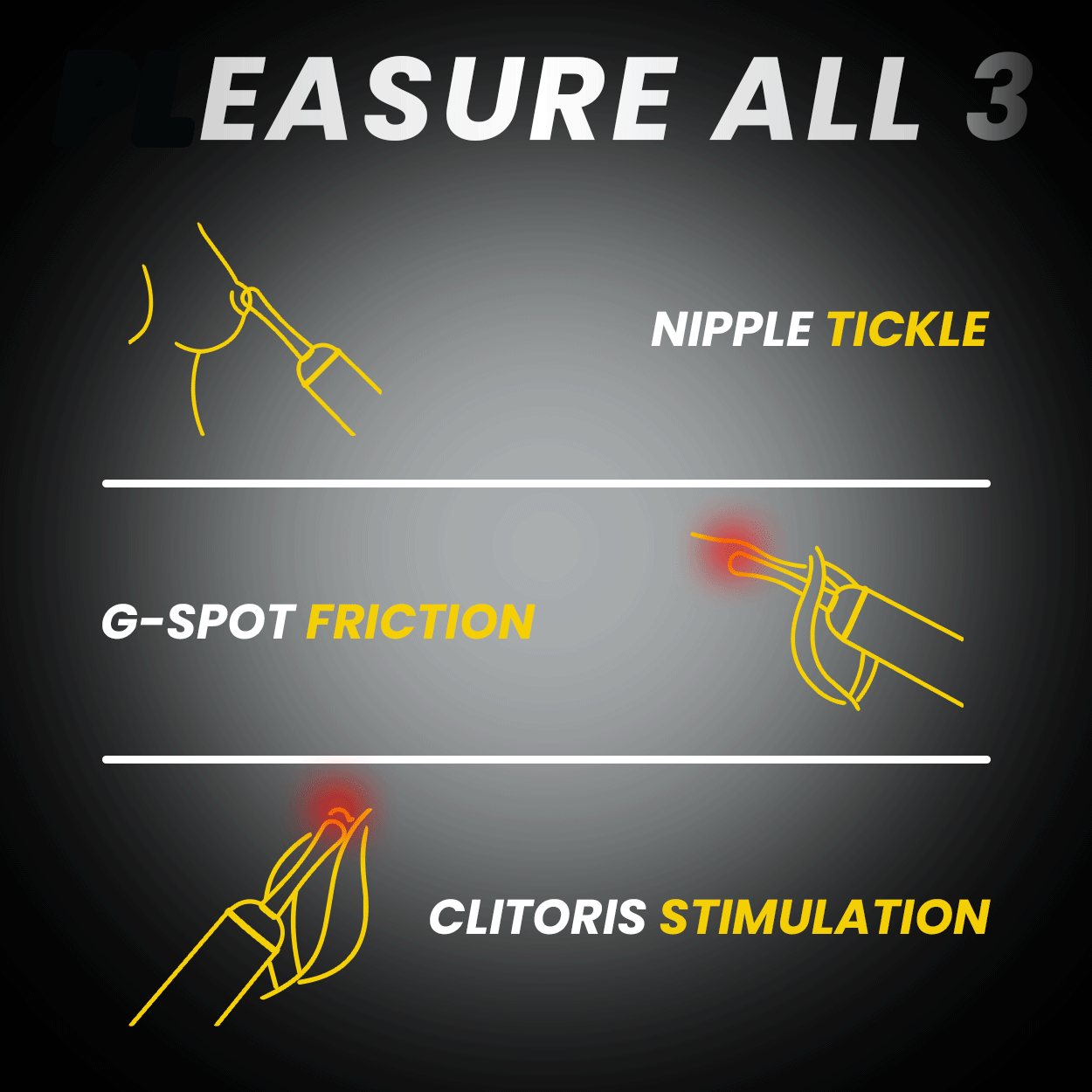 Pulse Pinpoint Wand Vibrator - how it works animation - WildNightX