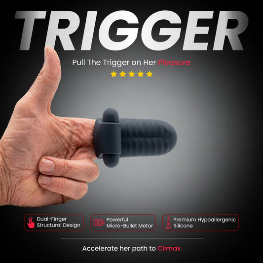 Trigger Finger Vibrator - product photo 1 - WildNightX